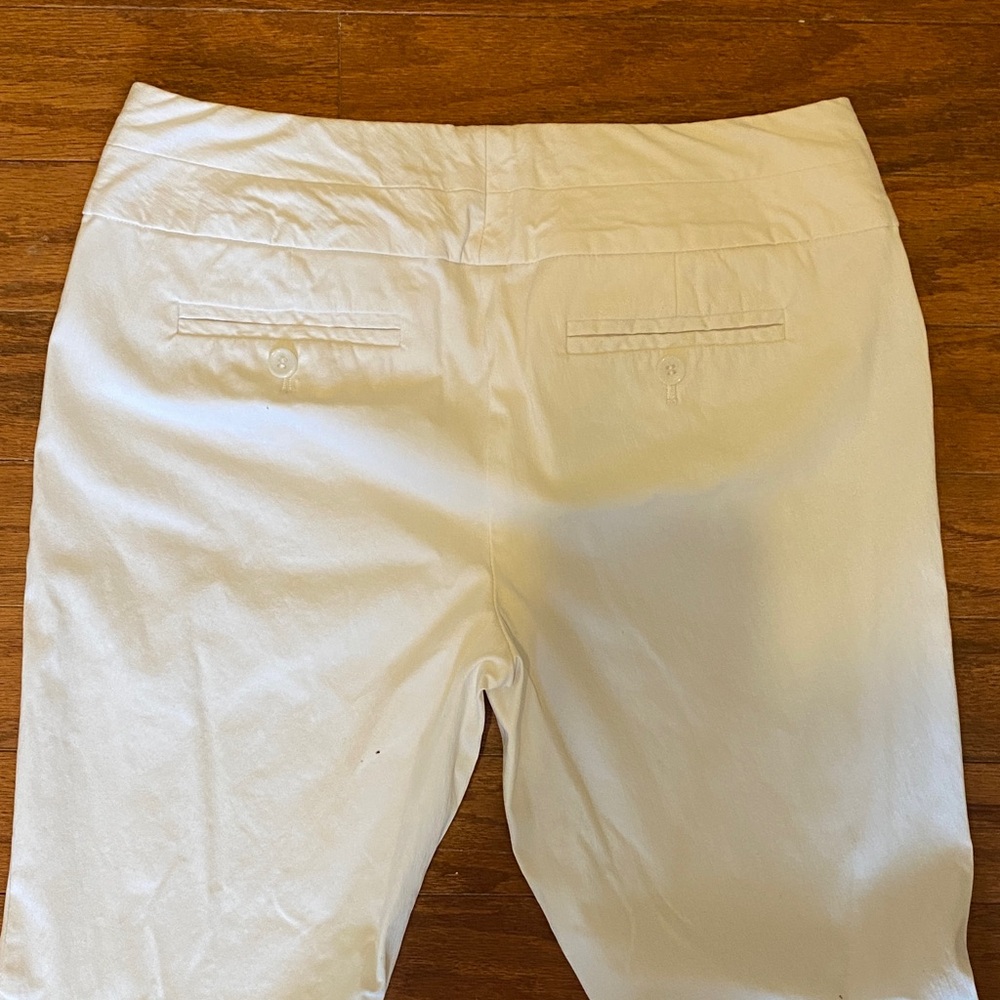 Collegiate The Limited Crisp White Women's business casual Trousers - Picture 6 of 6